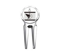 no/no Parrot Cage Box Flying Art Deco Fashion Golf Divot Tool Golf Ball Marker Repair Tool