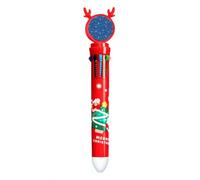 no/no pattern blue night dot traditional Multicolor Ballpoint Pen Christmas Xmas Tree Santa