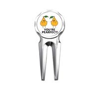 no/no Pear Fruit Perfect Praise Golf Divot Tool Golf Ball Marker Repair Tool
