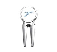 no/no peharmony beautiful lucky stars Golf Divot Tool Golf Ball Marker Repair Tool