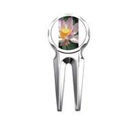no/no Perfect Lotus Summer Art Deco Fashion Golf Divot Tool Golf Ball Marker Repair Tool
