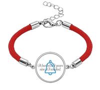 no/no Perseverance Prohibiting Smoking Time Lucky Red String Bracelet Rope Bracelet Handmade