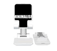 no/no Philosophical Thought Minimalism Adjustable Cell Phone Stand Desk Foldable