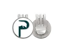 no/no Pig Nose Movement Outline Golf Ball Marker Hat Cap Clip Enamel Magnetic