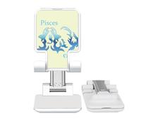 no/no Pisces Cancer Pair Constellation Adjustable Cell Phone Stand Desk Foldable