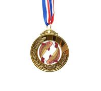 no/no Pisces Constellation Zodiac Symbol Gold Award Winner Medal First Place Ribbon