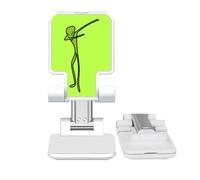 no/no Planet Earth Universe Human Adjustable Cell Phone Stand Desk Foldable