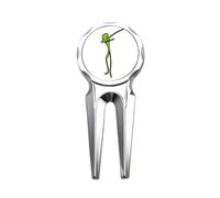 no/no Planet Earth Universe Human Golf Divot Tool Golf Ball Marker Repair Tool