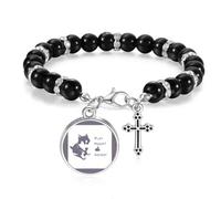 no/no Playful hupuppy Plays Poop Beaded Bracelet Boho Jewelry