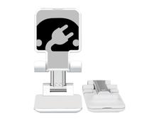 no/no Plus Minus Sign Energy Vehicles Protect Environment Adjustable Cell Phone Stand Desk Foldable