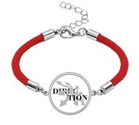 no/no Positioning Direction Indication Path Lucky Red String Bracelet Rope Bracelet Handmade