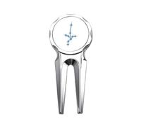 no/no Positive Optistic Beautiful Lucky Stars Golf Divot Tool Golf Ball Marker Repair Tool