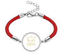no/no Pride Blind You Art Deco Fashion Lucky Red String Bracelet Rope Bracelet Handmade