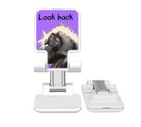 no/no Primate Baboon Papio Adjustable Cell Phone Stand Desk Foldable
