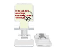 no/no Problem Solving Throttle Panel Adjustable Cell Phone Stand Desk Foldable