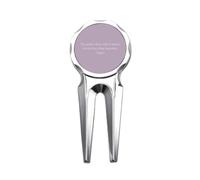 no/no Qoutes Famous People Healing Imperfect Beauty Love Golf Divot Tool Golf Ball Marker Repair Tool