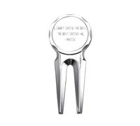 no/no Qoutes Healing Sentences Best Choose Me Golf Divot Tool Golf Ball Marker Repair Tool