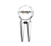 no/no Quote A Great Man Is Great For He Wants To Be A Great Man Golf Divot Tool Golf Ball Marker Repair Tool