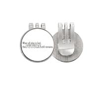 no/no Quote When all else is lost the future still remains Golf Ball Marker Hat Cap Clip Enamel Magnetic
