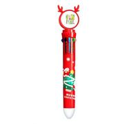 no/no rain carnival overlay Multicolor Ballpoint Pen Christmas Xmas Tree Santa