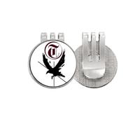 no/no Ravens Birds Flying Animals Golf Ball Marker Hat Cap Clip Enamel Magnetic