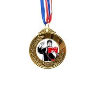 no/no Red Book Backpack Hat Study China Red Gold Award Winner Medal First Place Ribbon
