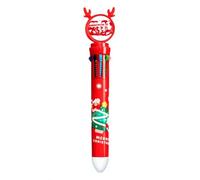 no/no Red Marxism Chairman Mao China Multicolor Ballpoint Pen Christmas Xmas Tree Santa