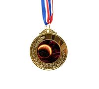 no/no Red Planet Dark Universe Art Deco Fashion Gold Award Winner Medal First Place Ribbon