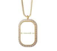 no/no Reduction Mathematical Formula Expressions Calculations Necklace Pendant Diamond Crystal Golden Jewelry
