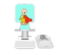 no/no Reference Monks Adjustable Cell Phone Stand Desk Foldable