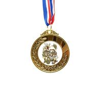 no/no Reindeer Animal Insect Artistic Effect Colourful Gold Award Winner Medal First Place Ribbon
