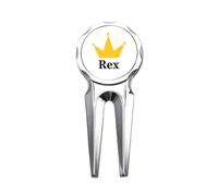 no/no Rex Authority King Commander Kether Golf Divot Tool Golf Ball Marker Repair Tool