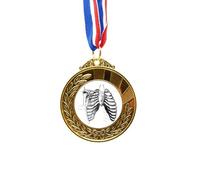 no/no rib b human skeleton sketch Gold Award Winner Medal First Place Ribbon