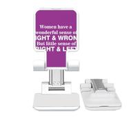 no/no Right Wrong Left Right Drive Adjustable Cell Phone Stand Desk Foldable