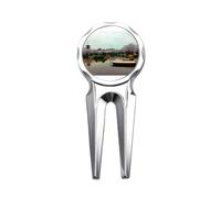 no/no Rosa Bough Photography Art Deco Fashion Golf Divot Tool Golf Ball Marker Repair Tool