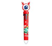 no/no Rules Dice Mahjong Art Deco Fashion Multicolor Ballpoint Pen Christmas Xmas Tree Santa