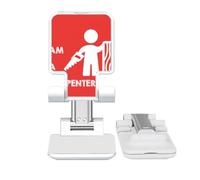 no/no Sawboard Carpenter Job Art Deco Fashion Adjustable Cell Phone Stand Desk Foldable