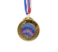 no/no Science Cell Microcosc Pattern Gold Award Winner Medal First Place Ribbon