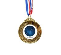 no/no Scorpion Constellation Zodiac Sign Gold Award Winner Medal First Place Ribbon