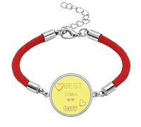 no/no Second Tier Cities Art Deco Fashion Lucky Red String Bracelet Rope Bracelet Handmade