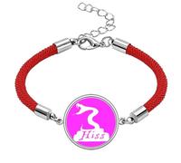 no/no Serpent Ophidian Cruel Hiss Lucky Red String Bracelet Rope Bracelet Handmade