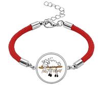 no/no Sheep Branches Rest Sleep Lucky Red String Bracelet Rope Bracelet Handmade