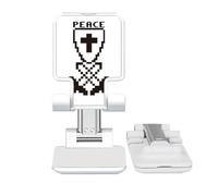 no/no Shield Weapon Peace Adjustable Cell Phone Stand Desk Foldable