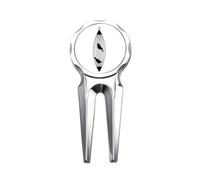 no/no Shrinking Cage Outline Flying Golf Divot Tool Golf Ball Marker Repair Tool