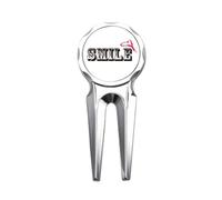 no/no Sle Life Grow Emotion Art Deco Fashion Golf Divot Tool Golf Ball Marker Repair Tool