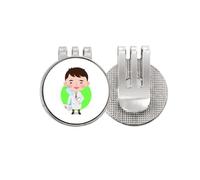 no/no Sling Doctor Nurse Treatment Job Golf Ball Marker Hat Cap Clip Enamel Magnetic