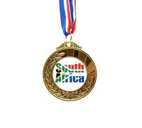 no/no south afcountry flag name Gold Award Winner Medal First Place Ribbon
