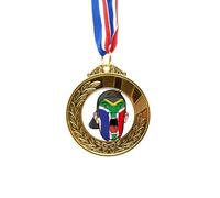 no/no south afflag facial makeup cap Gold Award Winner Medal First Place Ribbon