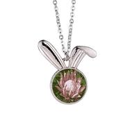 no/no south aflily brodiaea Rabbit Necklace Pendant Bunny Animal Jewelry Gift