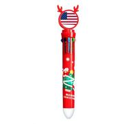 no/no South Dakota Multicolor Ballpoint Pen Christmas Xmas Tree Santa